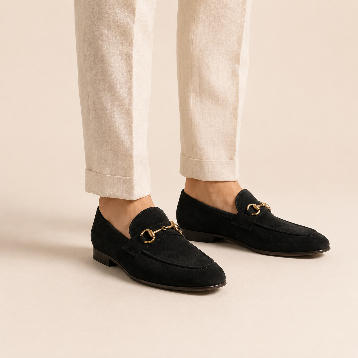 Mocasines Ante Hombre Horsebit