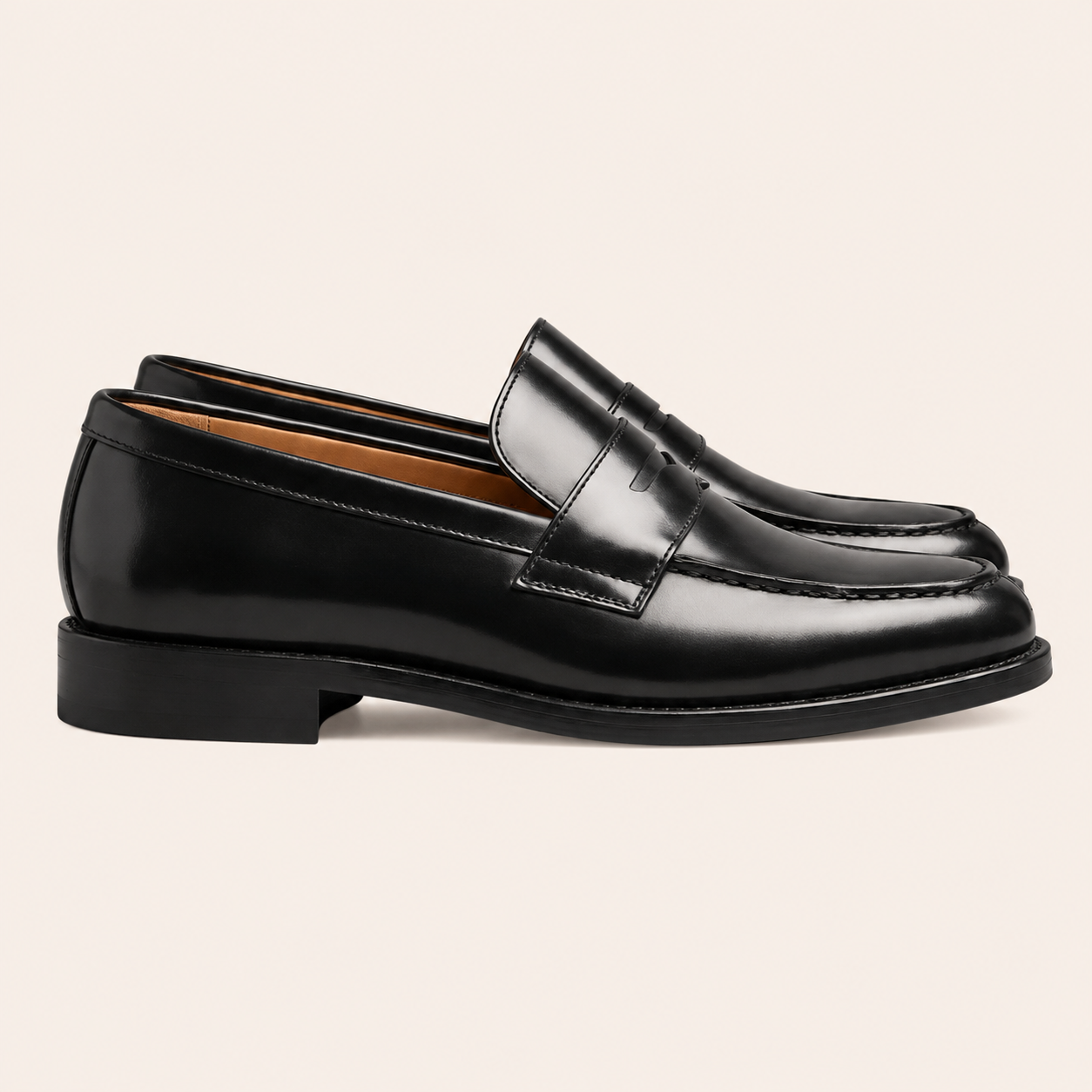 Mocasines Penny Hombre Piel