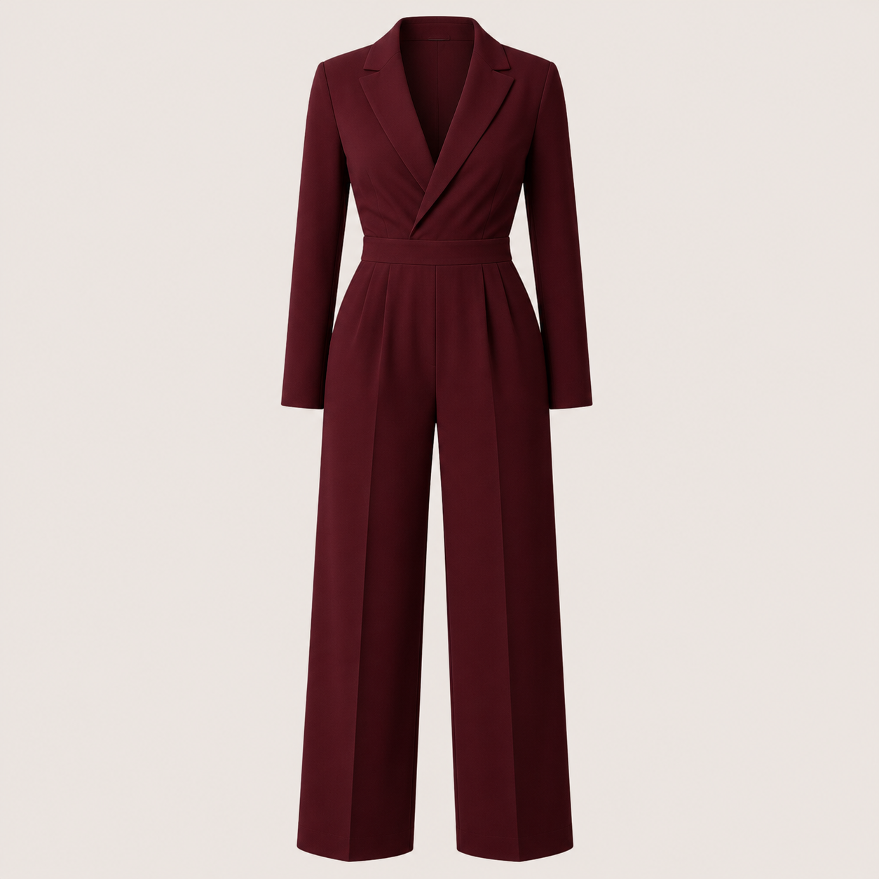 Mono Elegante Mujer Palazzo