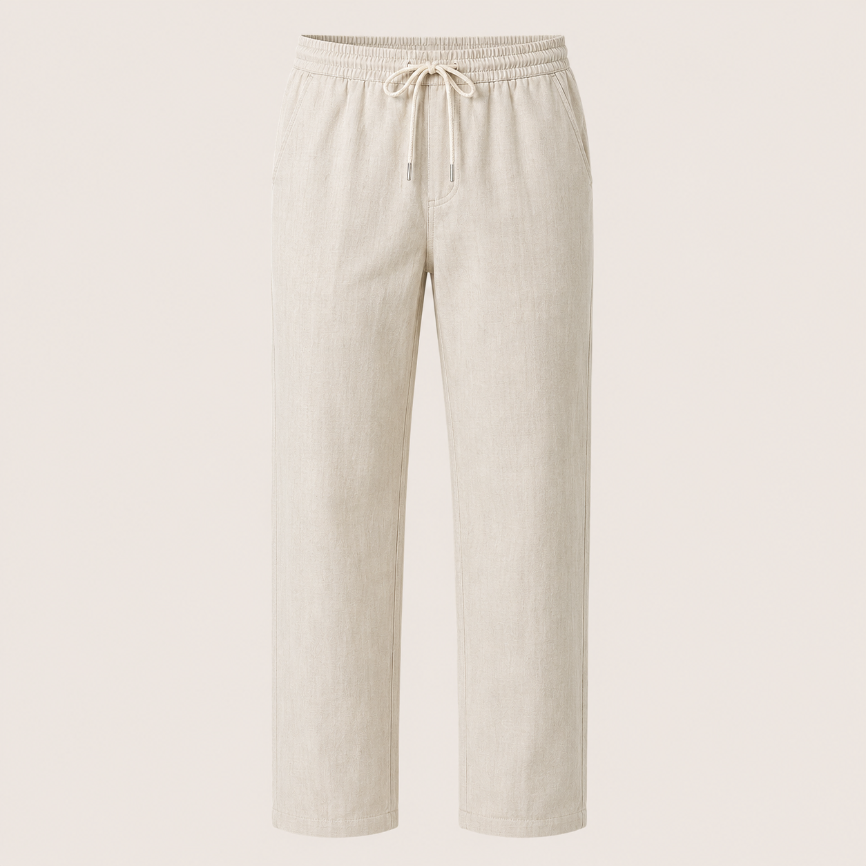 Pantalón de Lino Hombre Casual