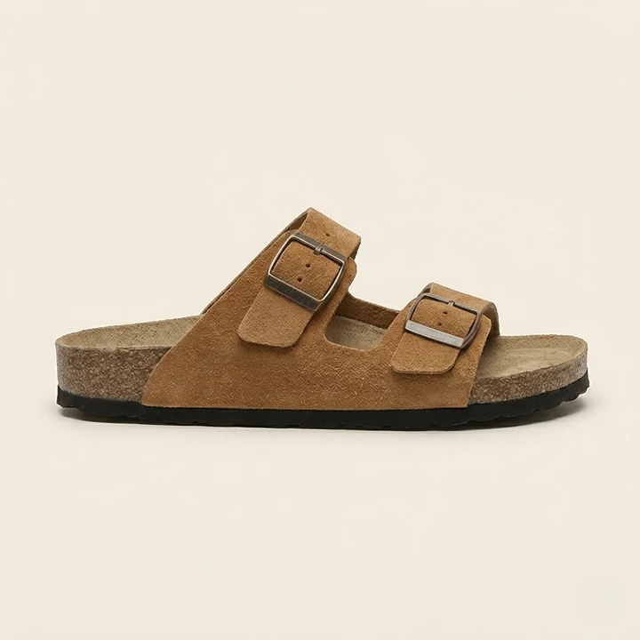 Sandalias Hombre Doble Hebilla
