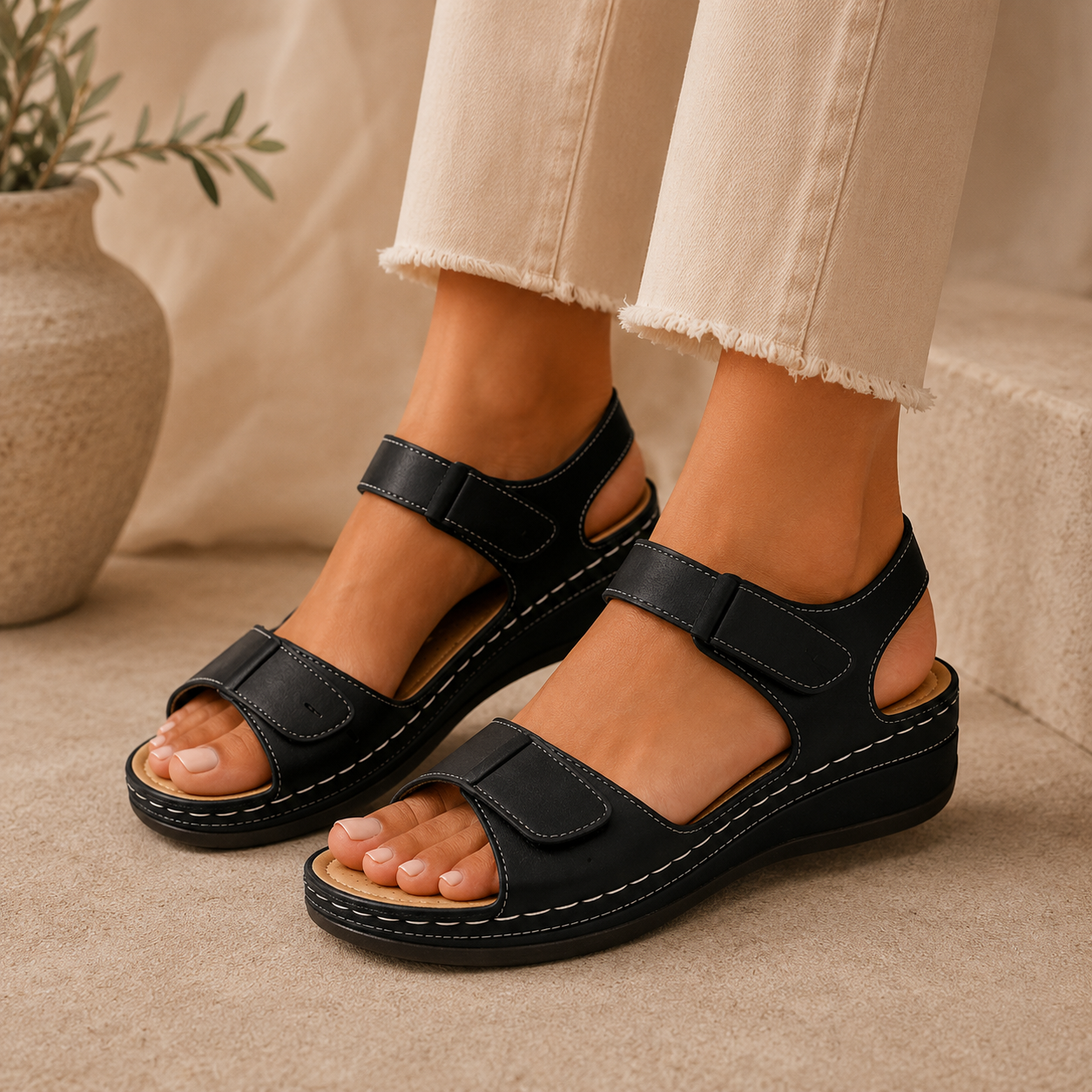 Sandalias Ortopédicas Mujer
