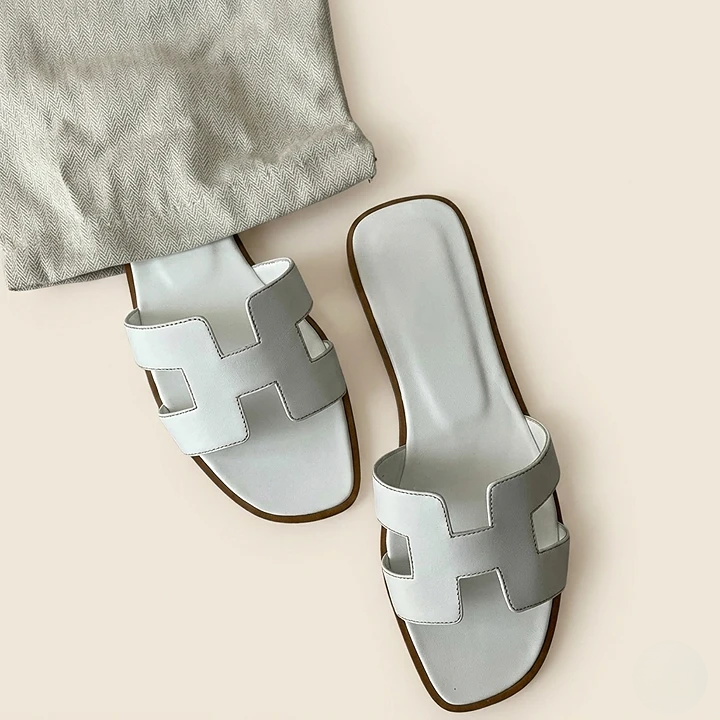 Sandalias Piel Mujer H