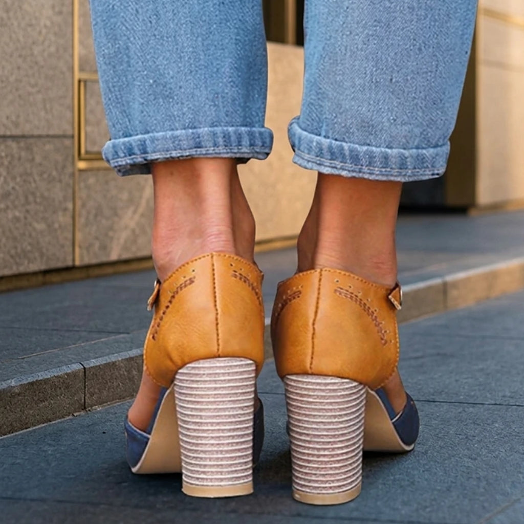 Zapatos Tacón Ortopédicos Mujer