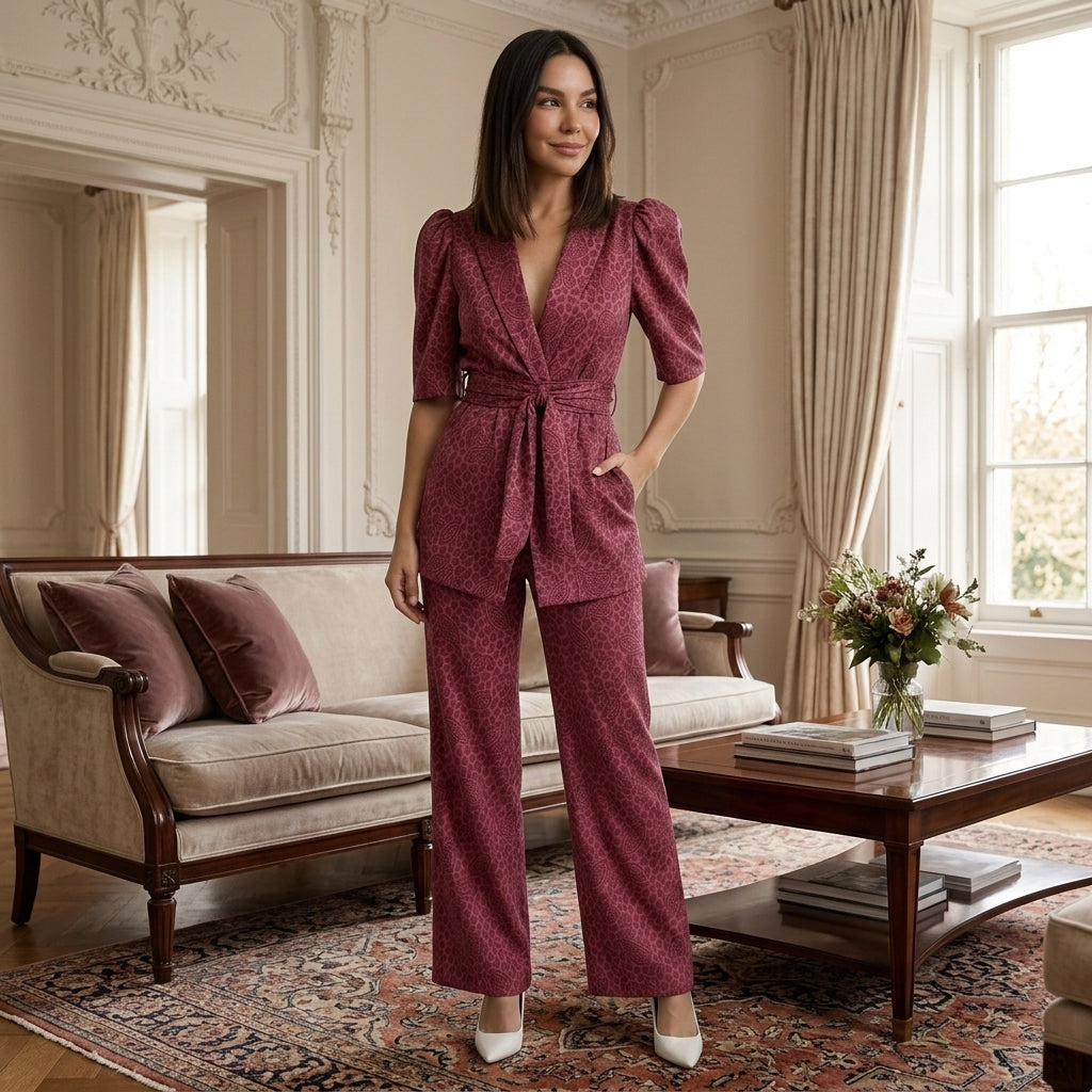 Conjunto Elegante Dos Piezas