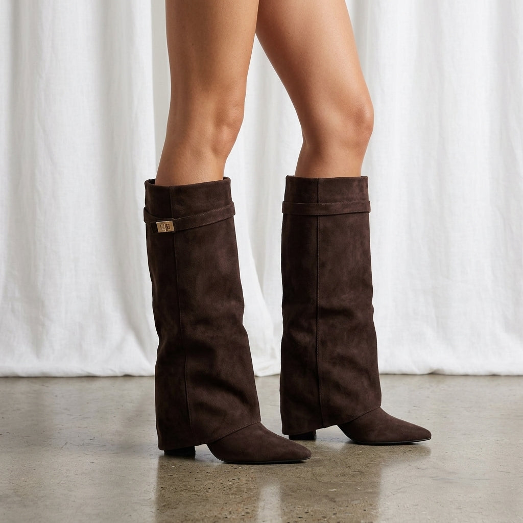Botas Altas Elásticas Elegantes
