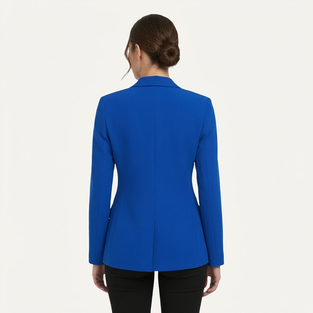 Blazer clásico entallado para mujer
