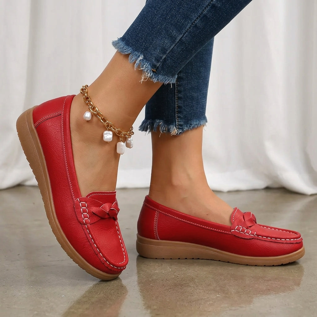 Mocasines Ortopédicos Mujer Piel