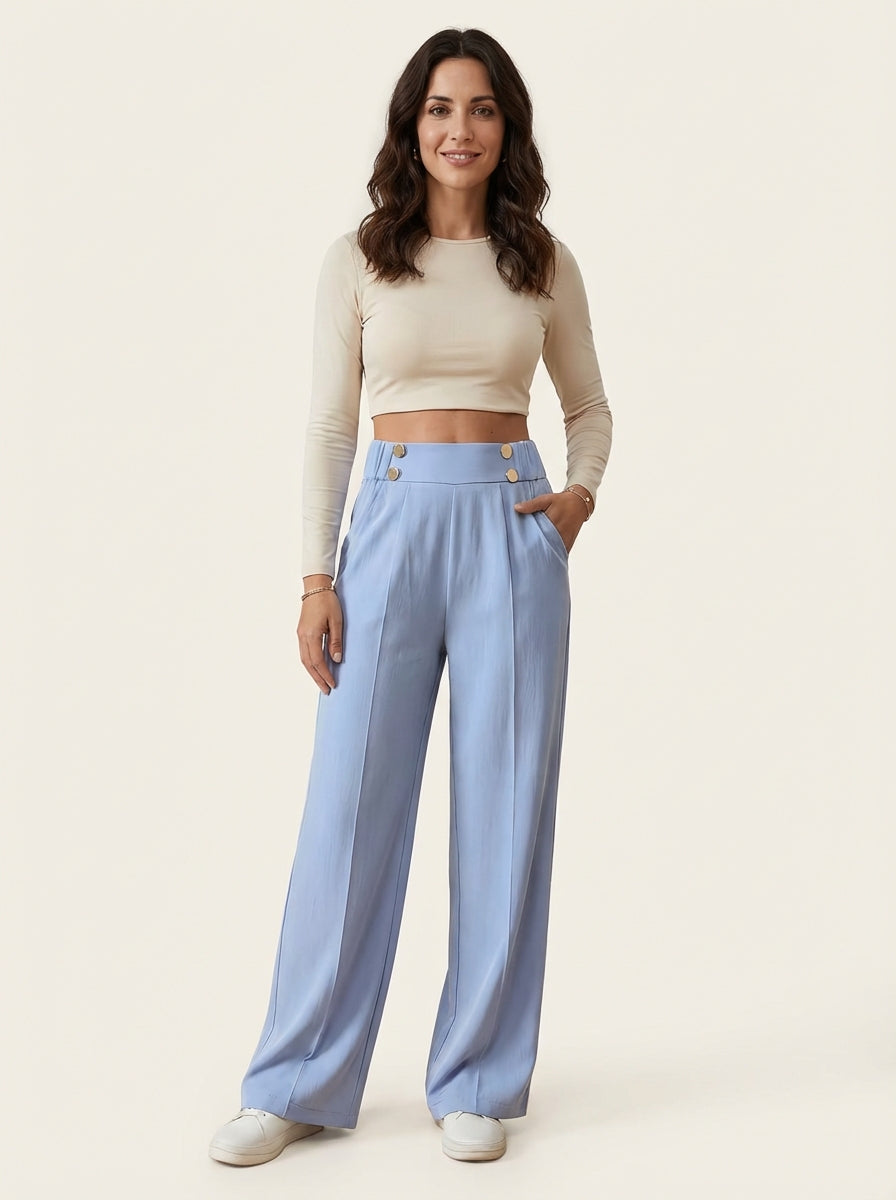 Pantalón oficina elegante mujer