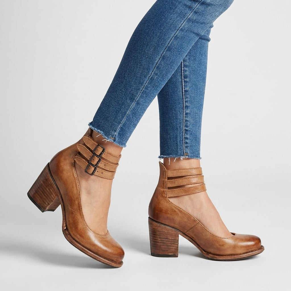 Tacones Elegantes con Correas