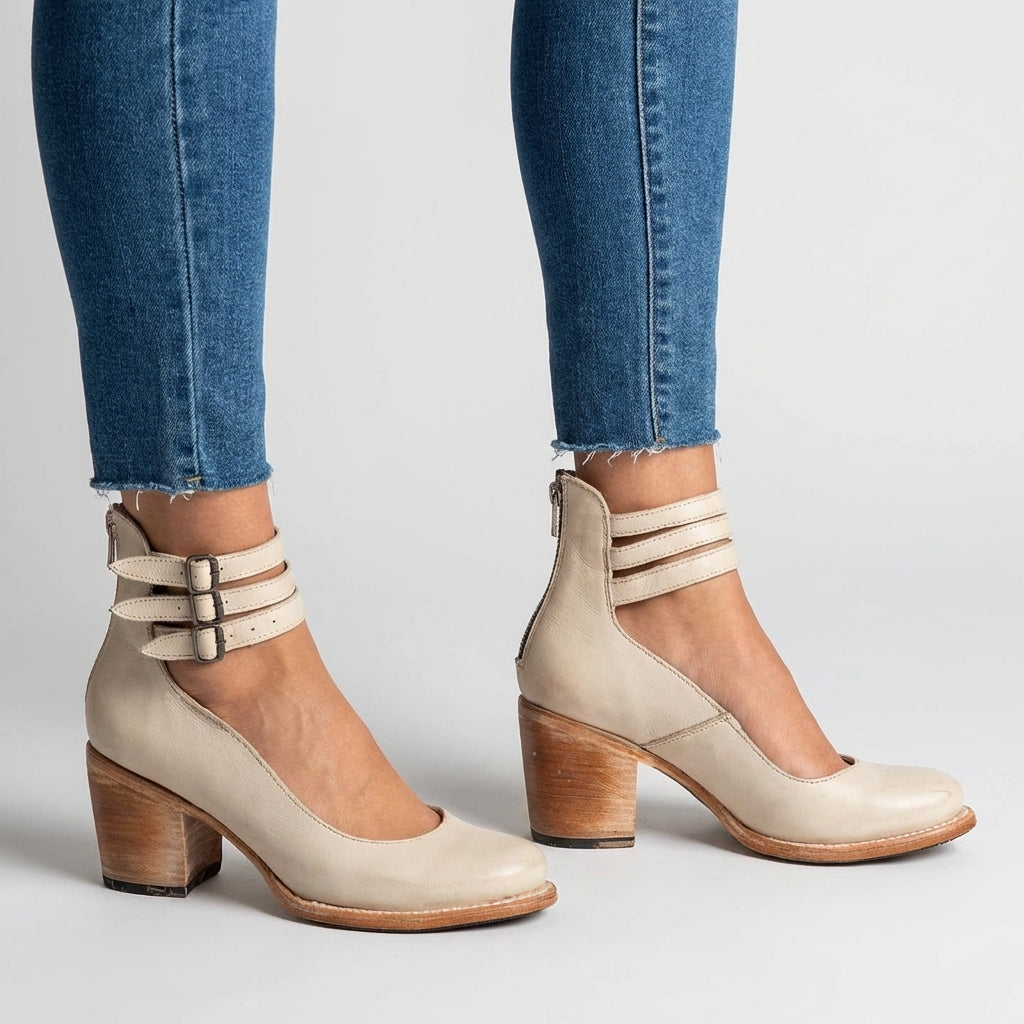 Tacones Elegantes con Correas