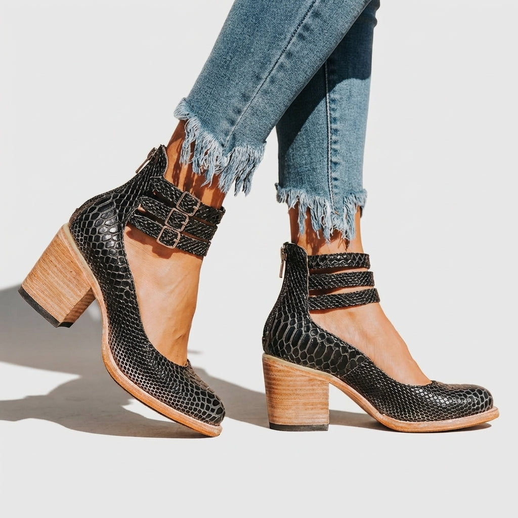 Tacones Elegantes con Correas