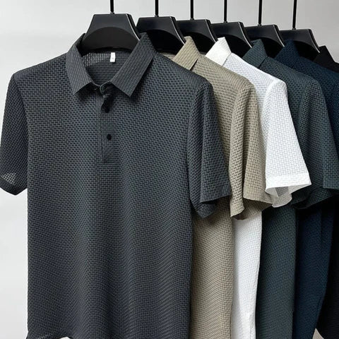 Polo de verano de algodón transpirable