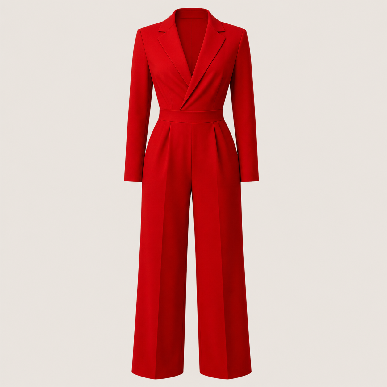 Mono Elegante Mujer Palazzo