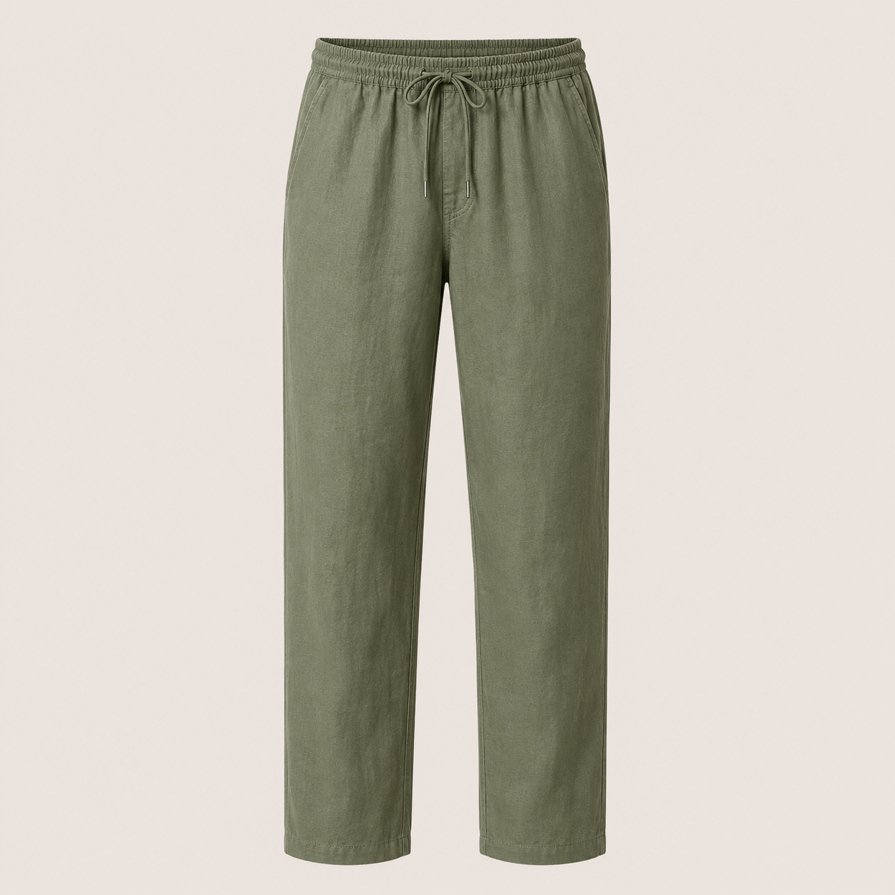 Pantalón de Lino Hombre Casual