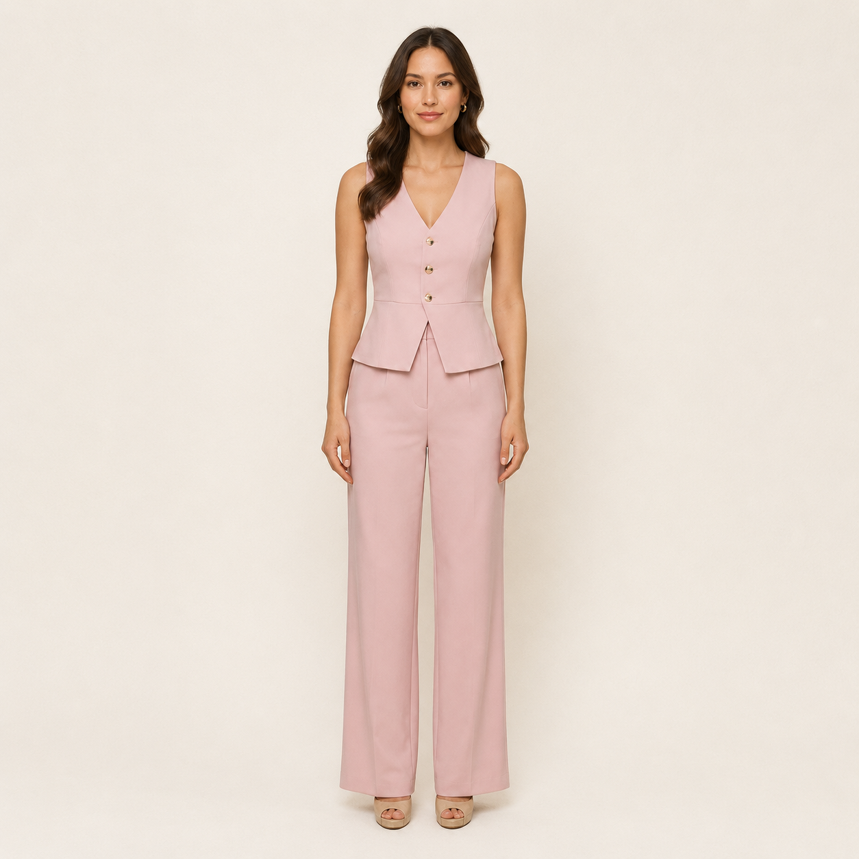 Conjunto Chaleco Pantalón Mujer