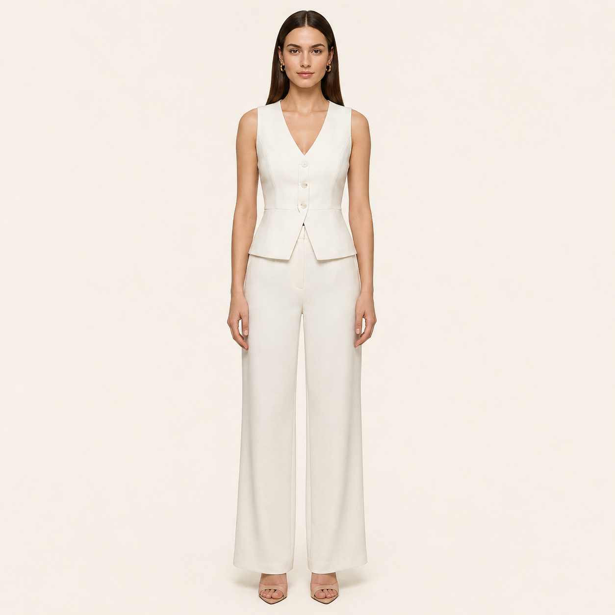 Conjunto Chaleco Pantalón Mujer