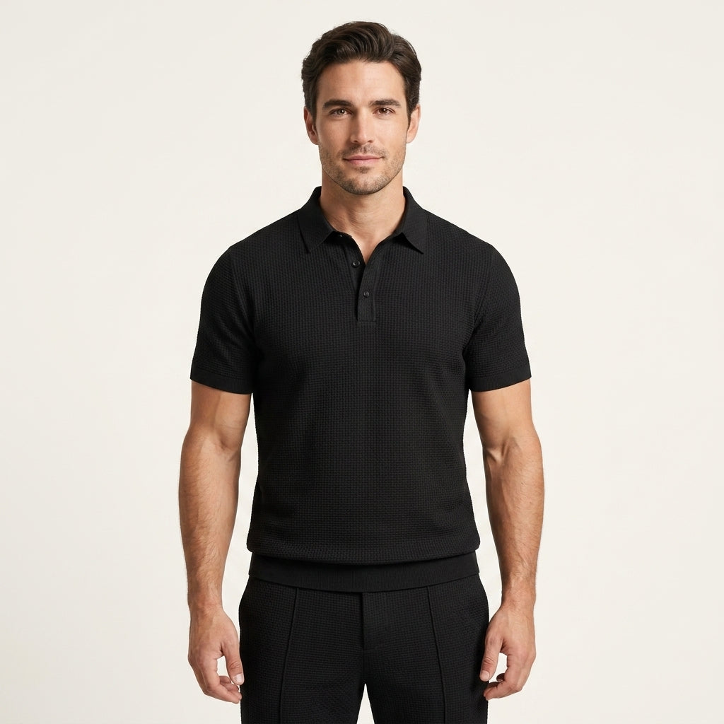Polo de verano de algodón transpirable