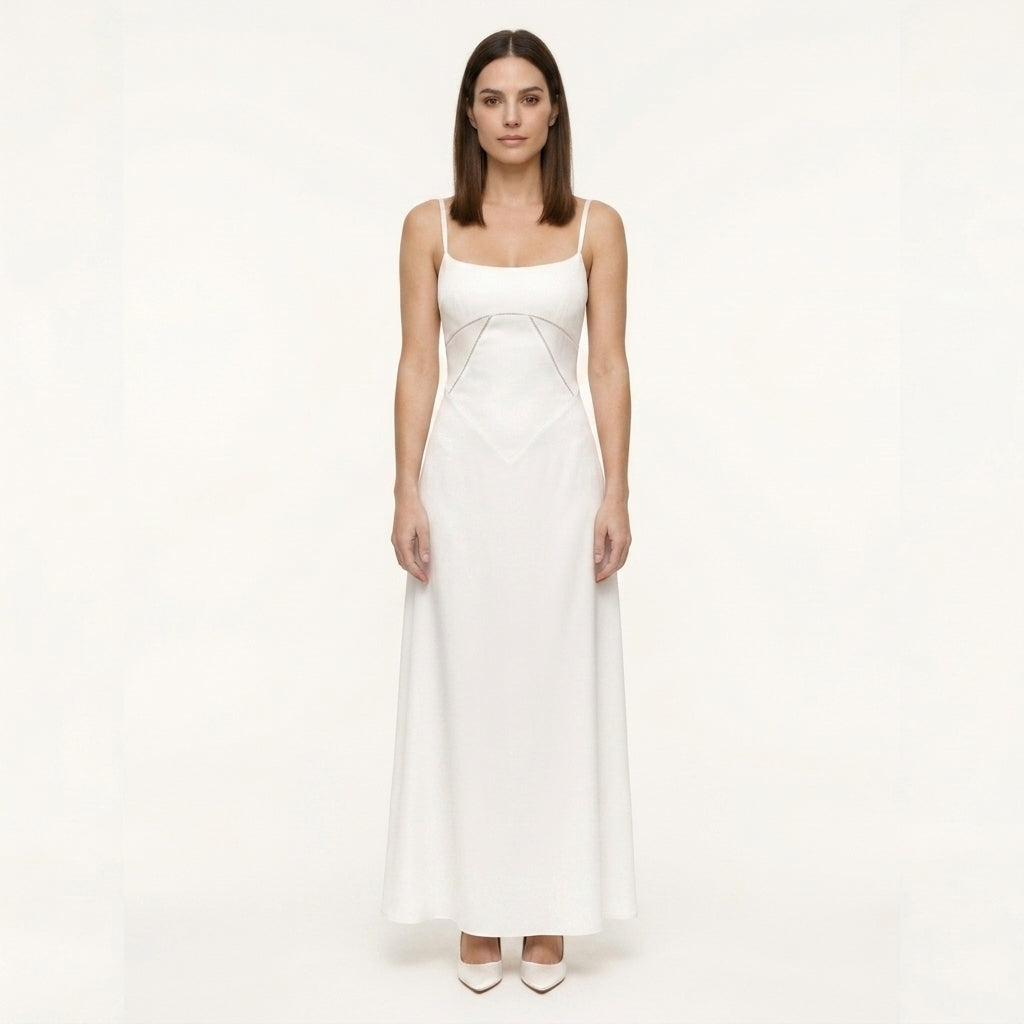 Vestido Largo Elegante Mujer