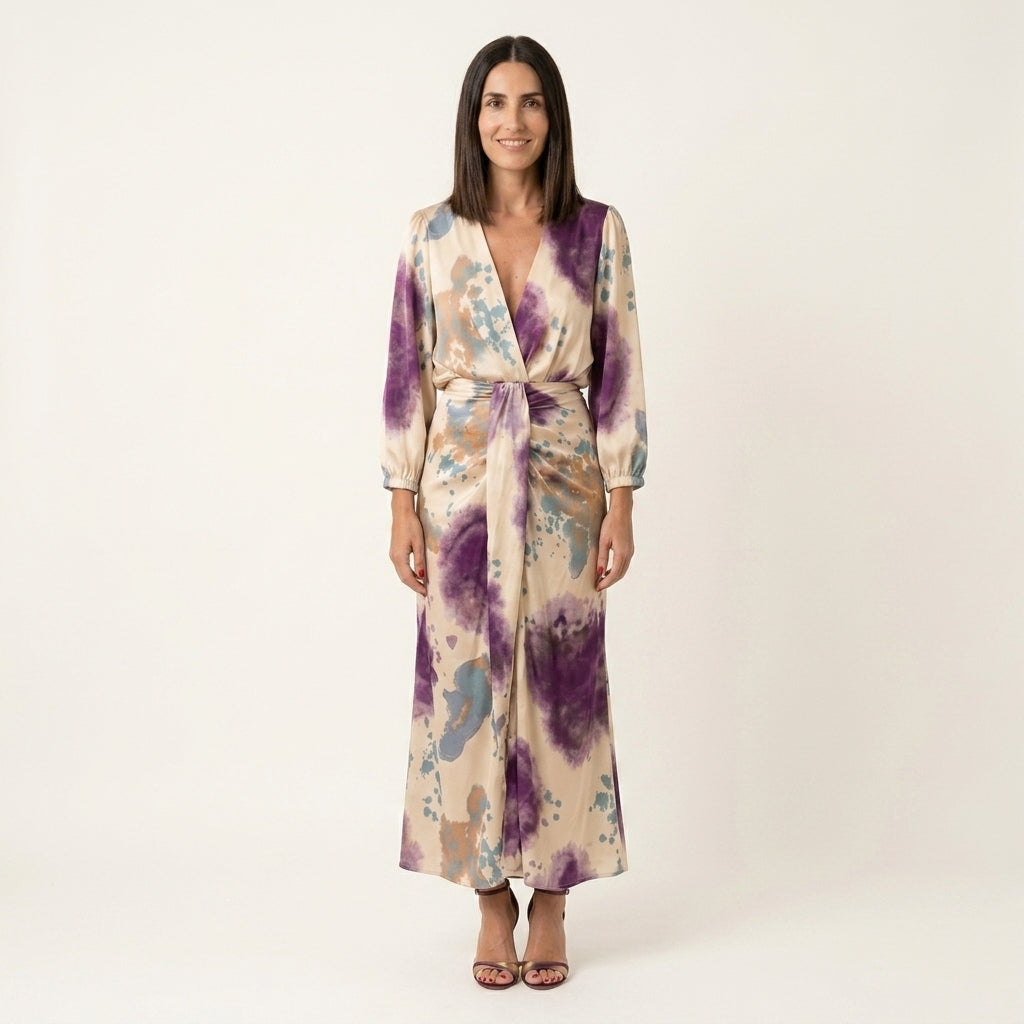 Vestido Midi Fluido Elegante
