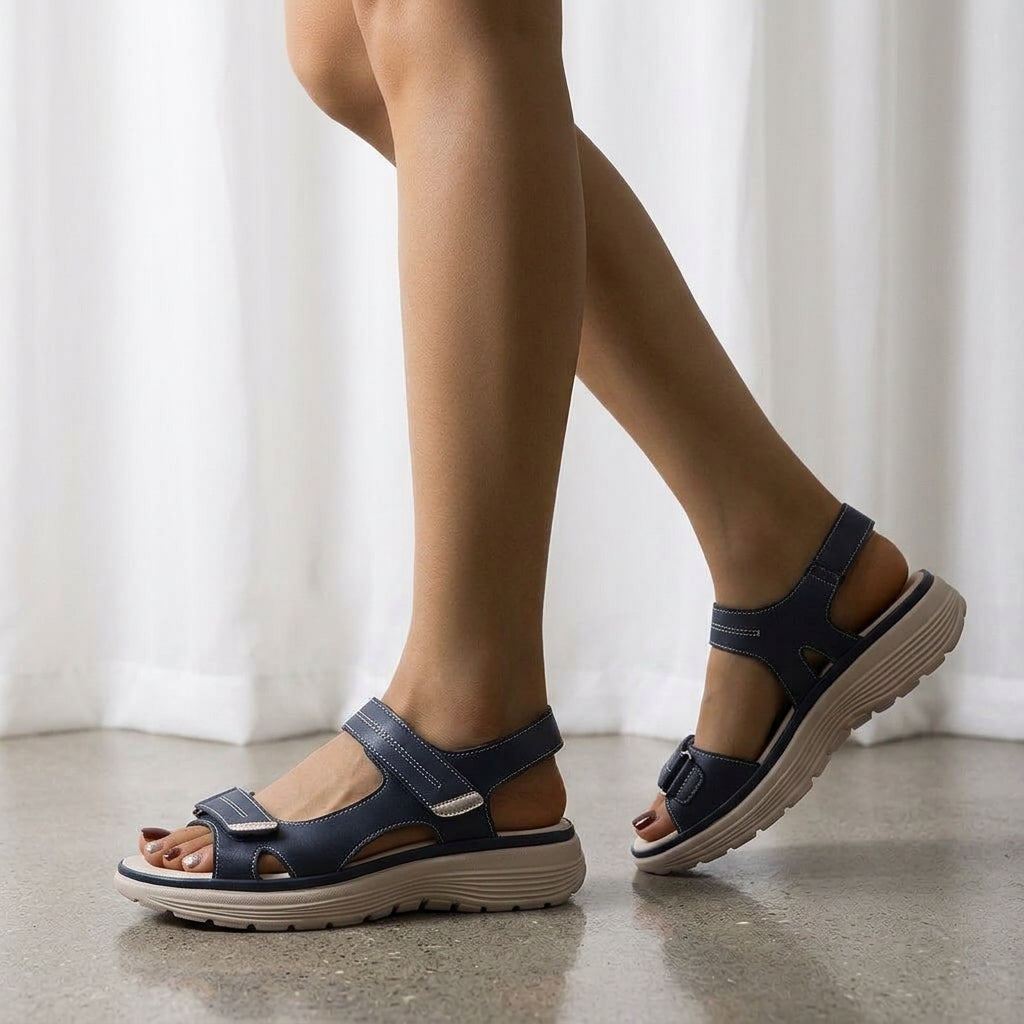 Sandalias Ortopédicas Mujer Tiras Ajustables