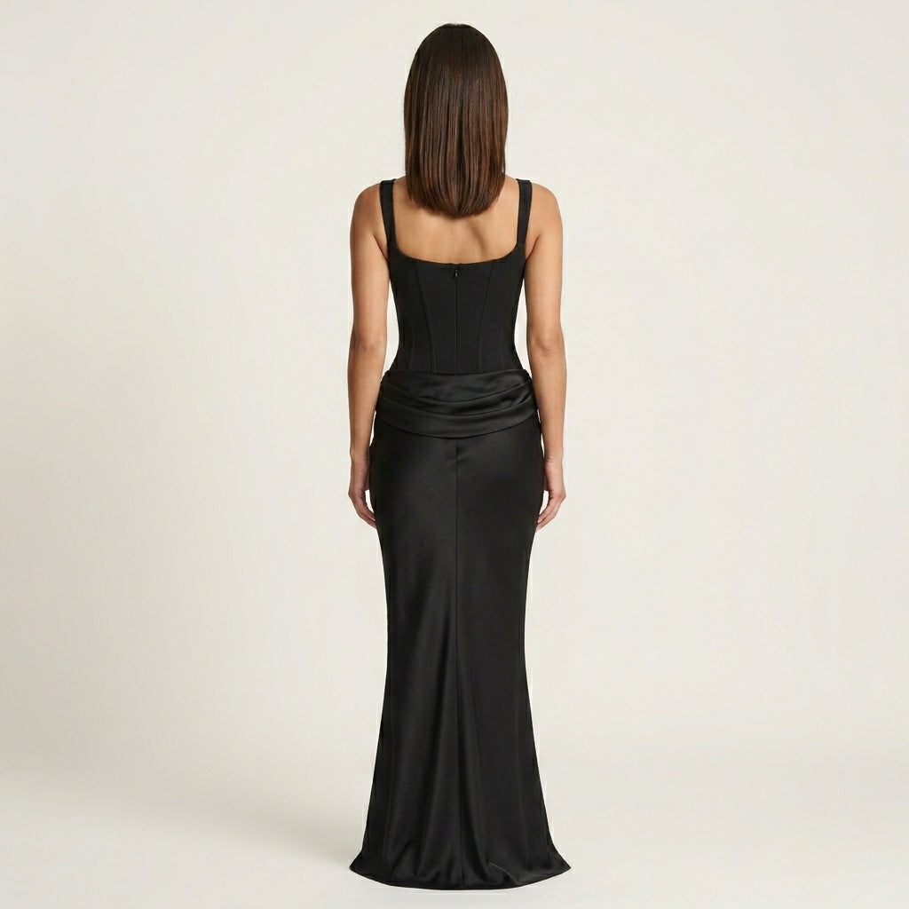 Vestido Corsé Bodycon Maxi