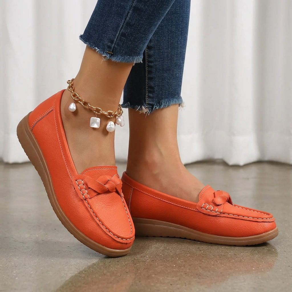 Mocasines Ortopédicos Mujer Piel