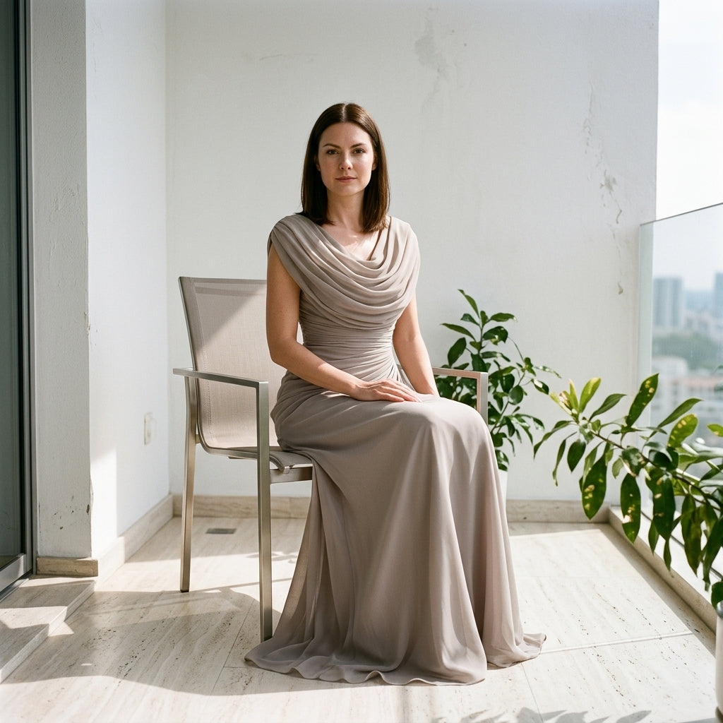 Vestido Maxi Elegante Mujer